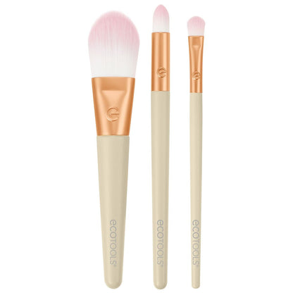 Set of Make-up Brushes Ecotools Ready Glow Limited edition 3 Pieces-1