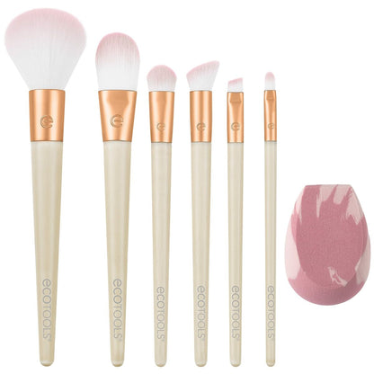 Set of Make-up Brushes Ecotools Wrapped In Glow Limited edition 7 Pieces-1