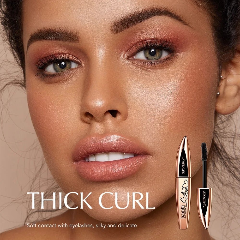 Deer Eye Black Long Lasting Mascara Women's Waterproof Makeup