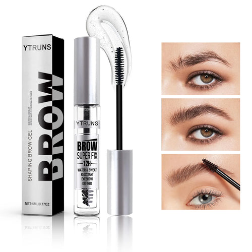 Waterproof Eyebrow Gel - Smudge-Proof, Long-Lasting Hold for a Natural Look