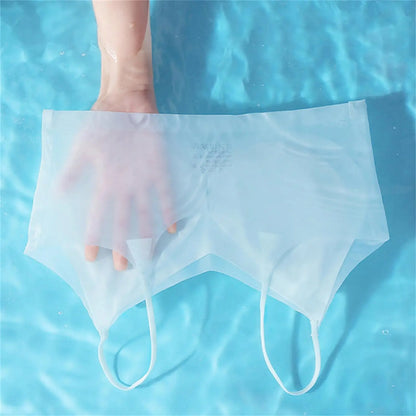 New Summer Seamless Ultra-Thin Ice Silk Bra Women Sexy Push Up Bra Intimates Wireless Bralette Underwear Air Cooling Brassiere