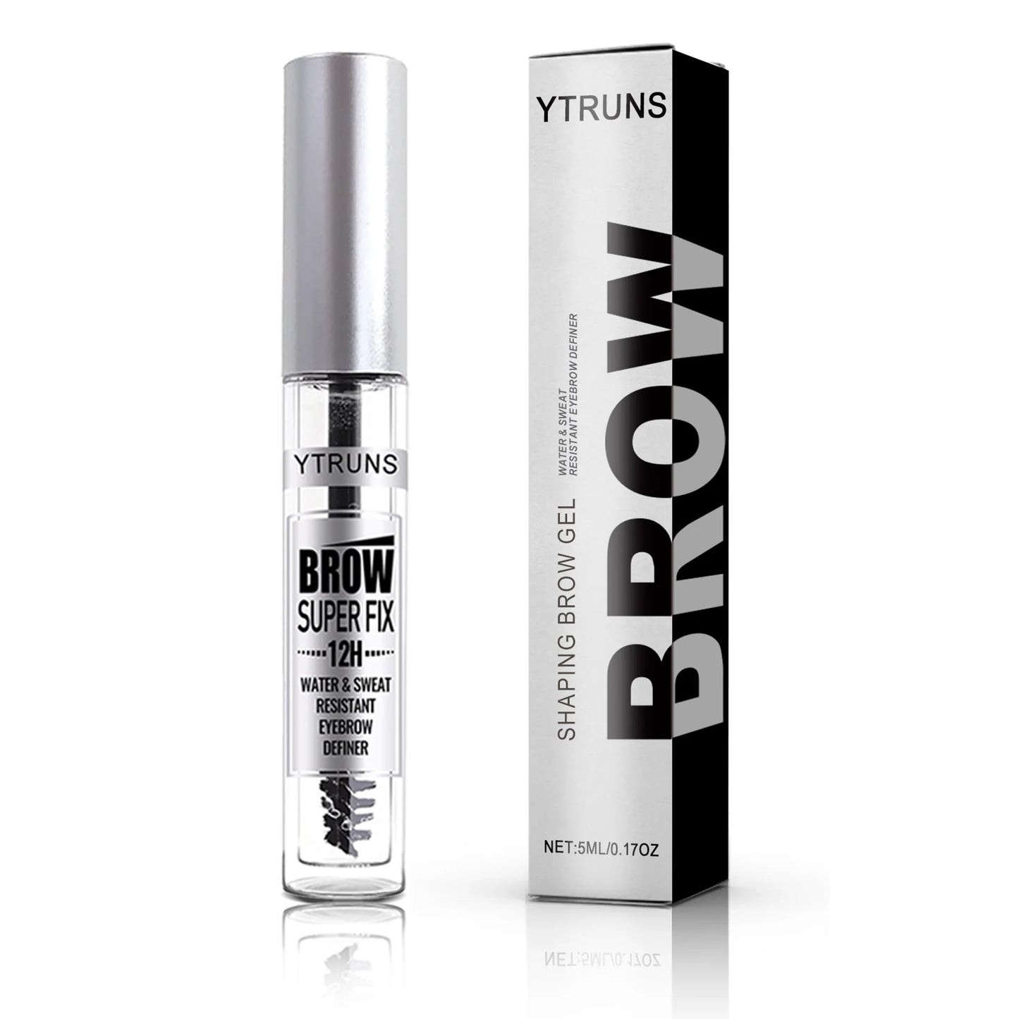 Waterproof Eyebrow Gel - Smudge-Proof, Long-Lasting Hold for a Natural Look