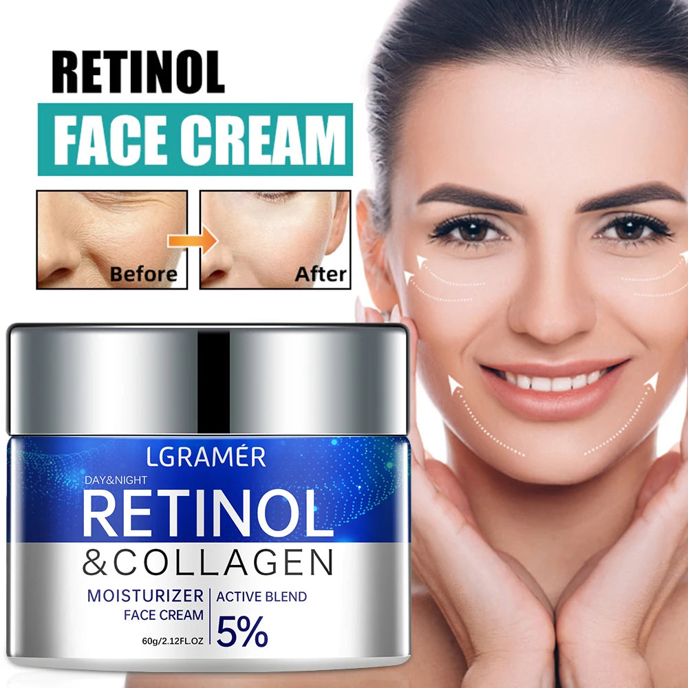 Retinol Falten entfernen Creme Anti Aging Straffende Lifting Feuchtigkeitsspendende